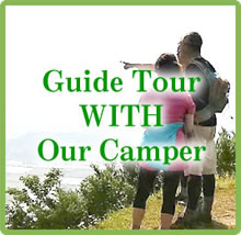 guide Tour with our camper